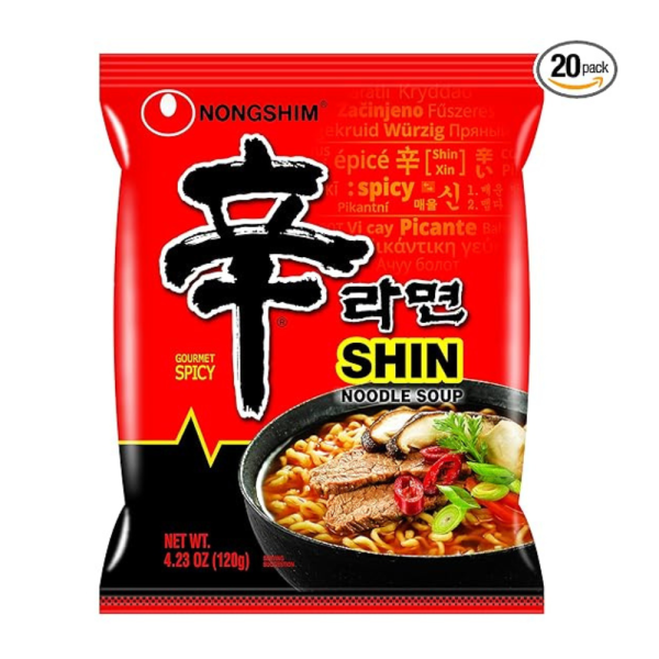 Nongshim Gourmet Spicy Shin Instant Ramen Noodle