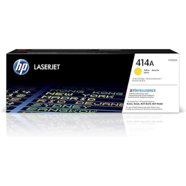 HP 414A Yellow Toner Cartridge