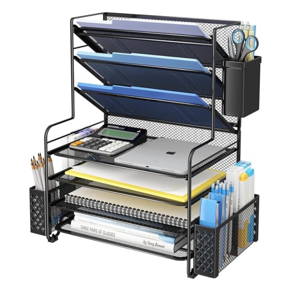 Simple Trending 7 Tier Desk File Organizer